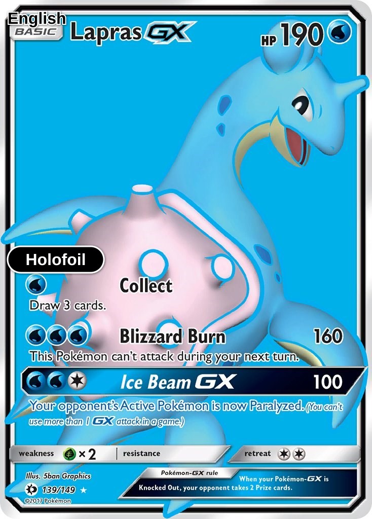 Lapras GX (Full Art)