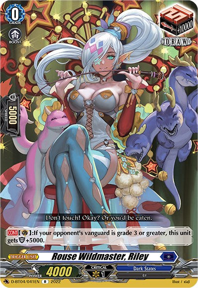 Rouse Wildmaster, Riley (D-BT04/041EN) [Awakening of Chakrabarthi]