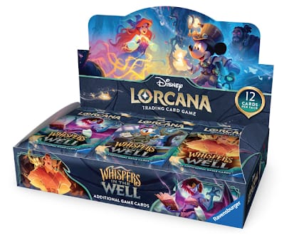 Disney Lorcana TCG: Whispers in the Well Booster Box  (Set 10)