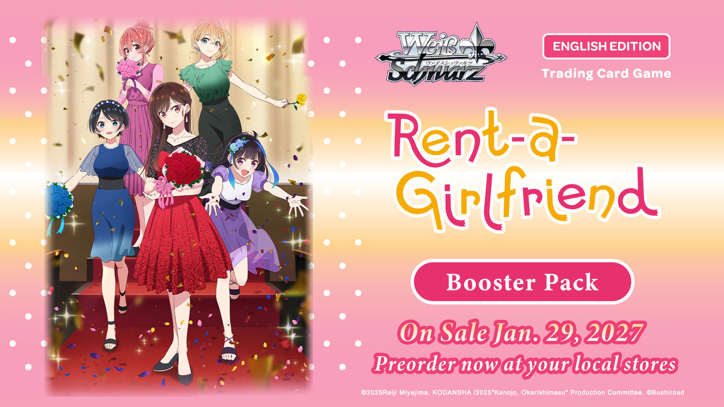 [EN] Weiss Schwarz Weiss Schwarz: Rent-A-Girlfriend Vol.2 Booster Pre-Order
