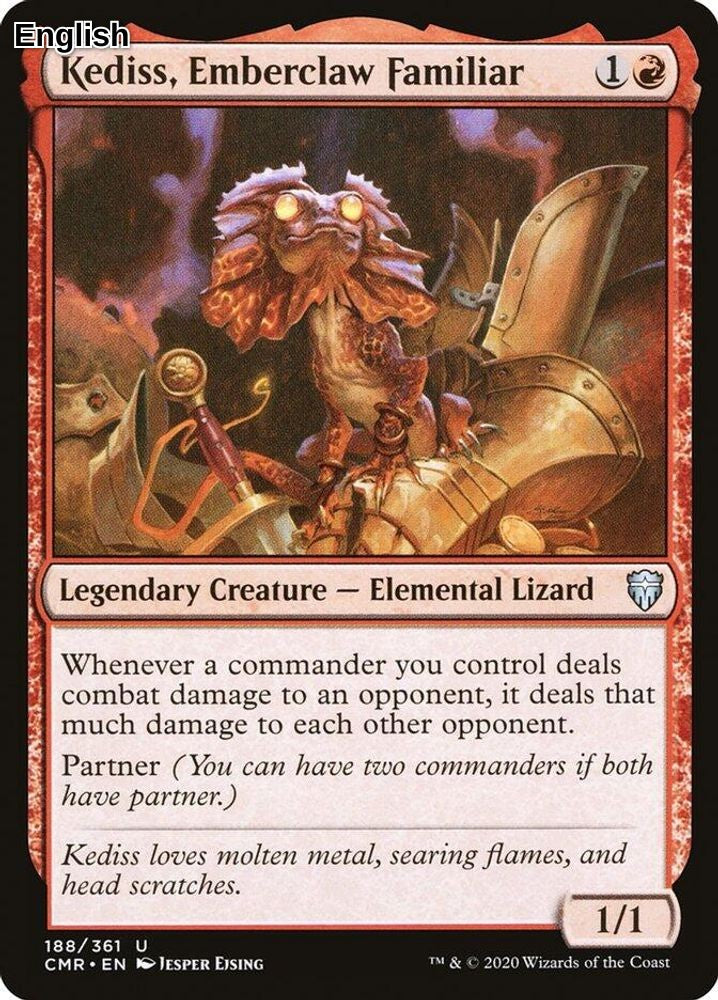Kediss, Emberclaw Familiar