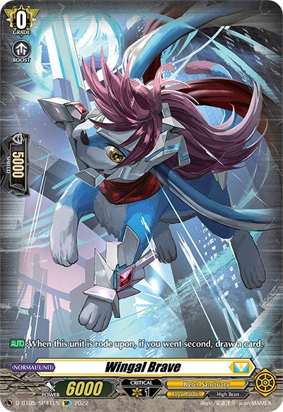 Wingal Brave (D-BT05/SP41EN) [Triumphant Return of the Brave Heroes]