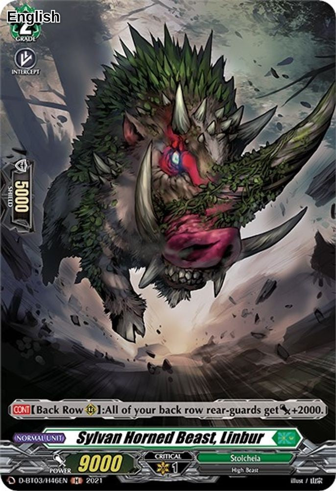 Sylvan Horned Beast, Linbur (Holo)