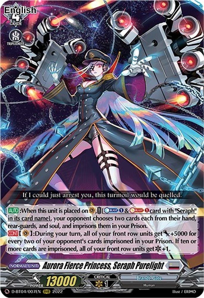 Aurora Fierce Princess, Seraph Purelight