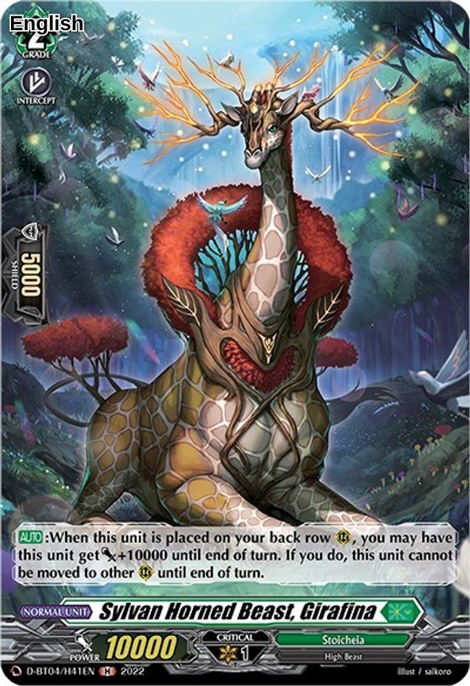 Sylvan Horned Beast, Girafina (Holo)