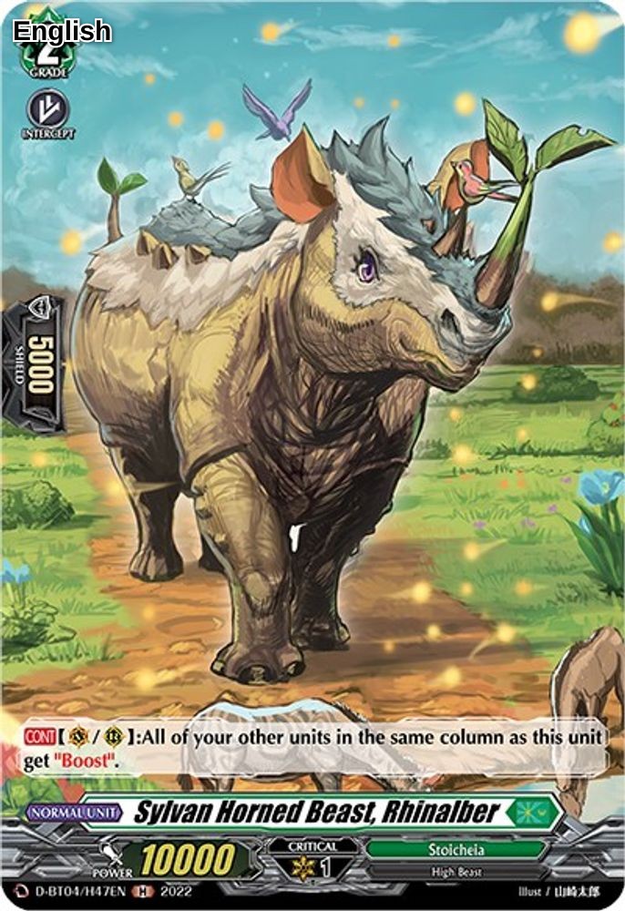 Sylvan Horned Beast, Rhinalber (Holo)