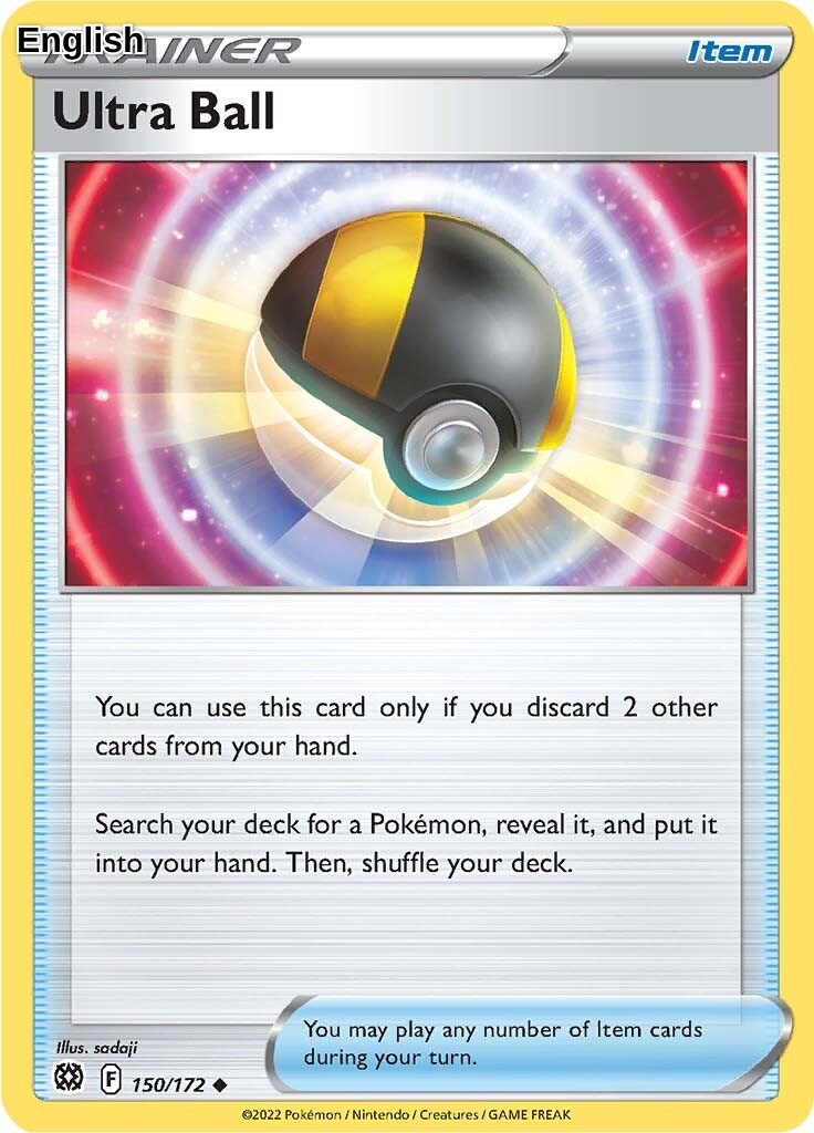 Ultra Ball [SWSH09 - 150/172] SWSH09: Brilliant Stars