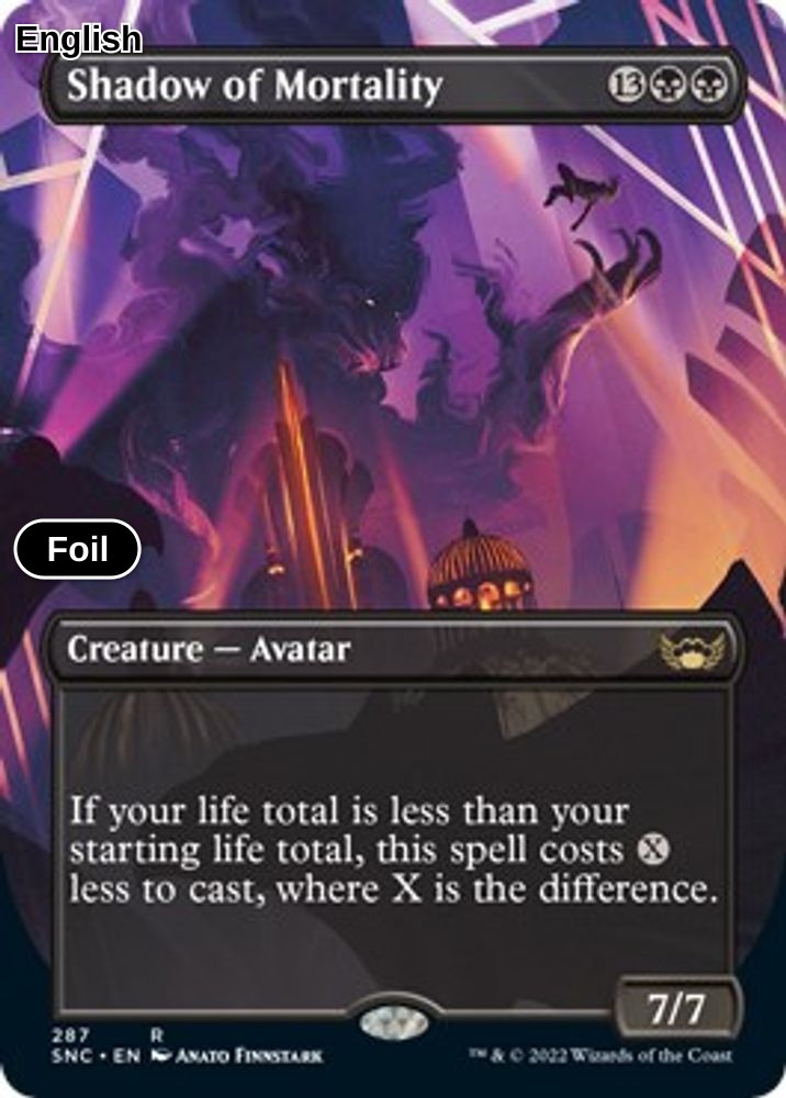 Shadow of Mortality (Borderless)