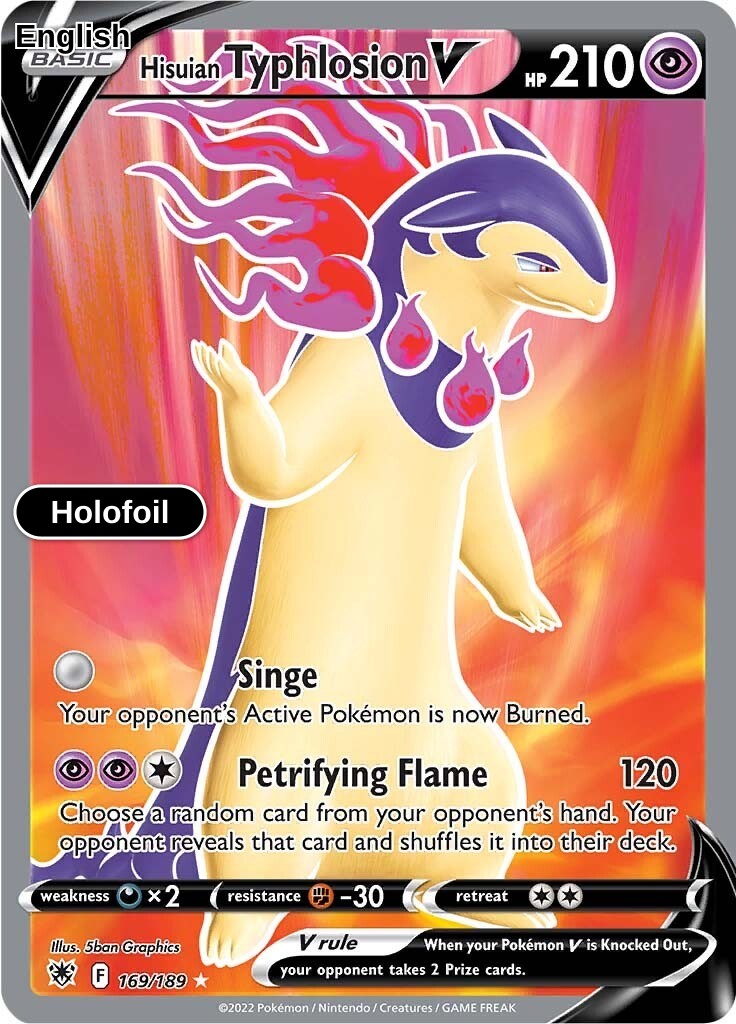 Hisuian Typhlosion V (Full Art)