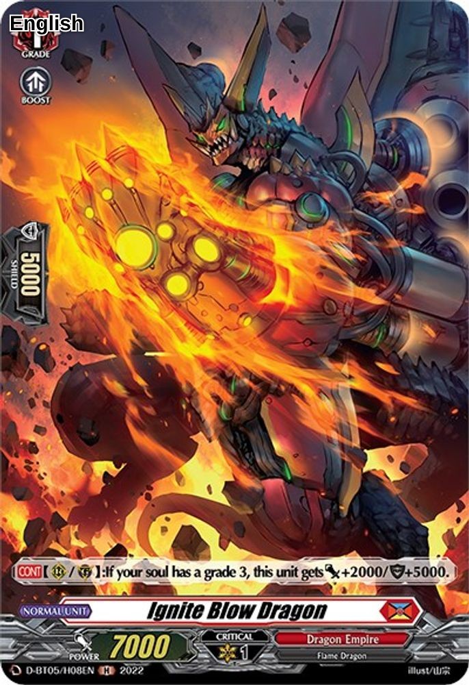 Ignite Blow Dragon (Holo)