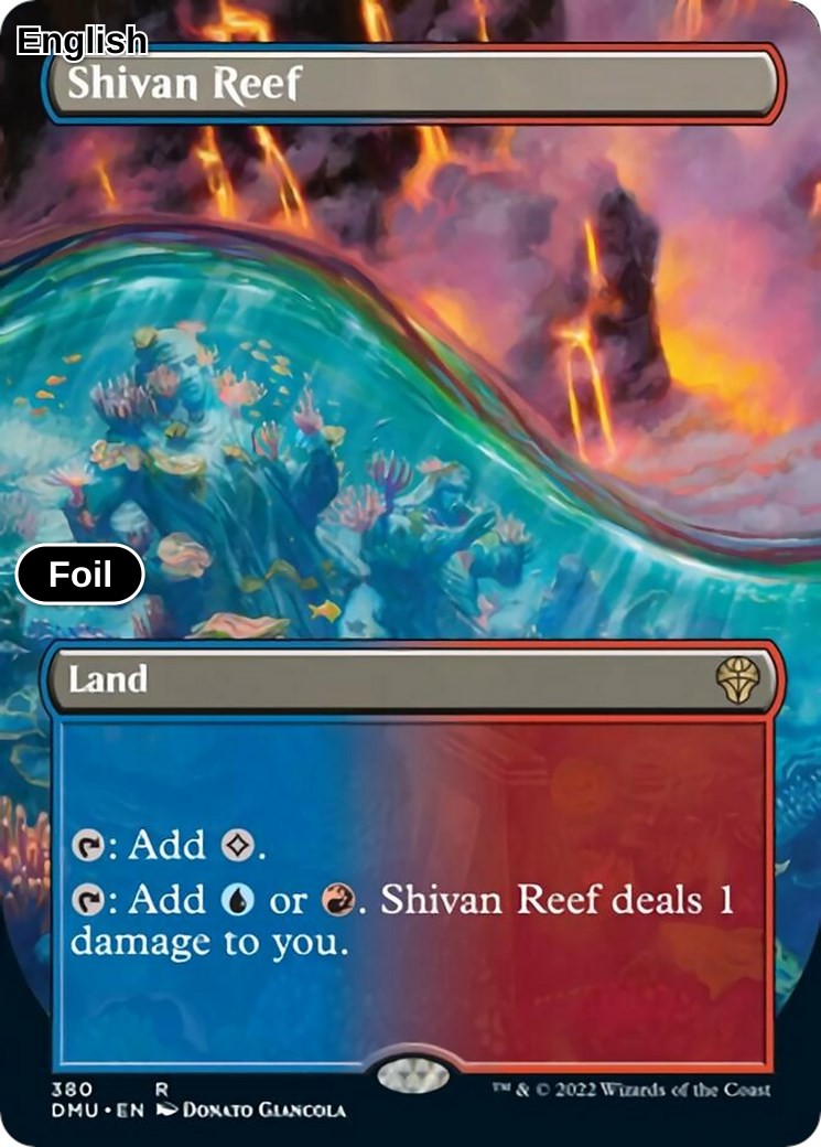 Shivan Reef (Borderless)
