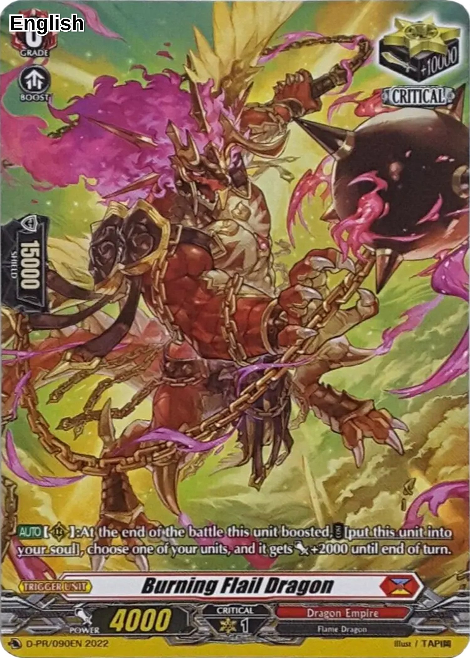 Burning Flail Dragon (090)