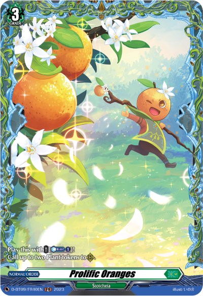 Prolific Oranges (D-BT09/FR40EN) [Dragontree Invasion]