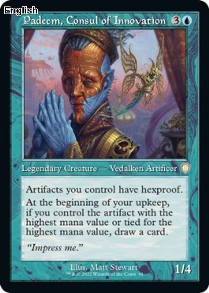 Padeem, Consul of Innovation (Retro Frame)