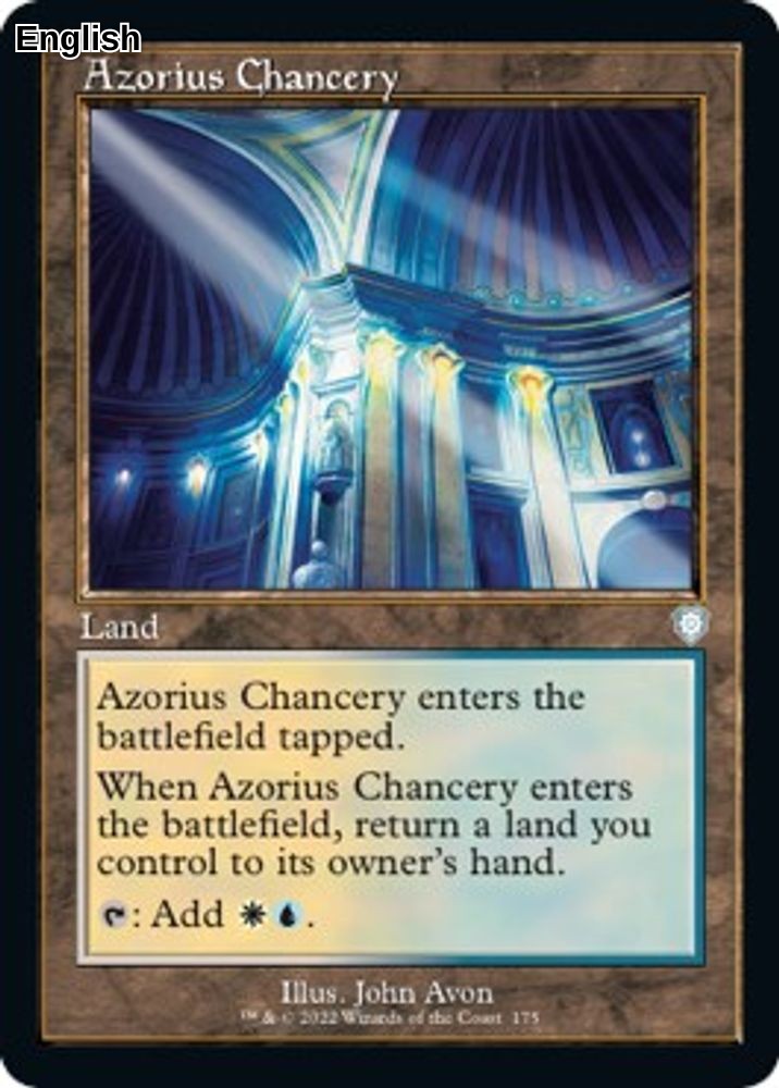Azorius Chancery (Retro Frame)