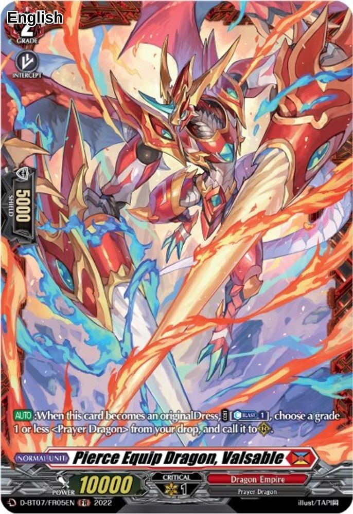 Pierce Equip Dragon, Valsable (FR)