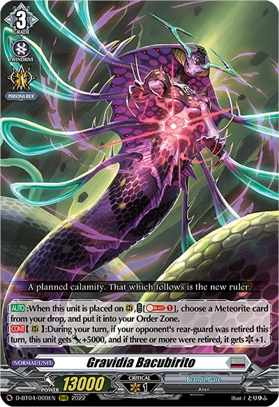 Gravidia Bacubirito (D-BT04/009EN) [Awakening of Chakrabarthi]