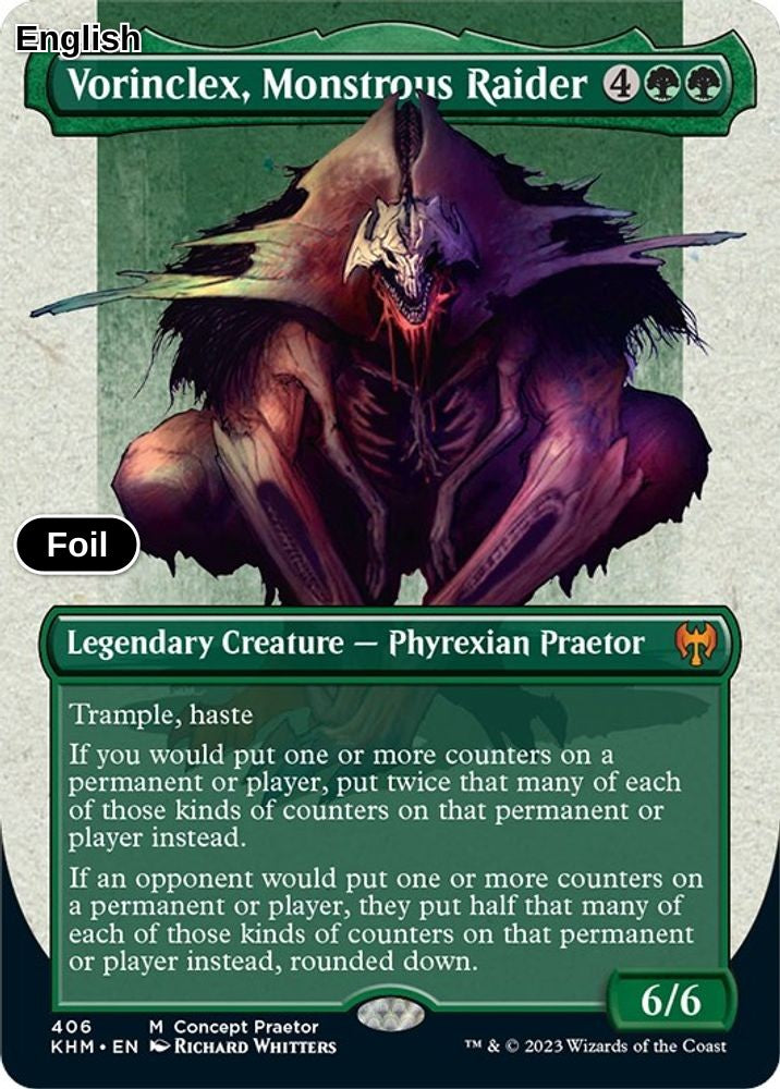 Vorinclex, Monstrous Raider (Concept Praetor)