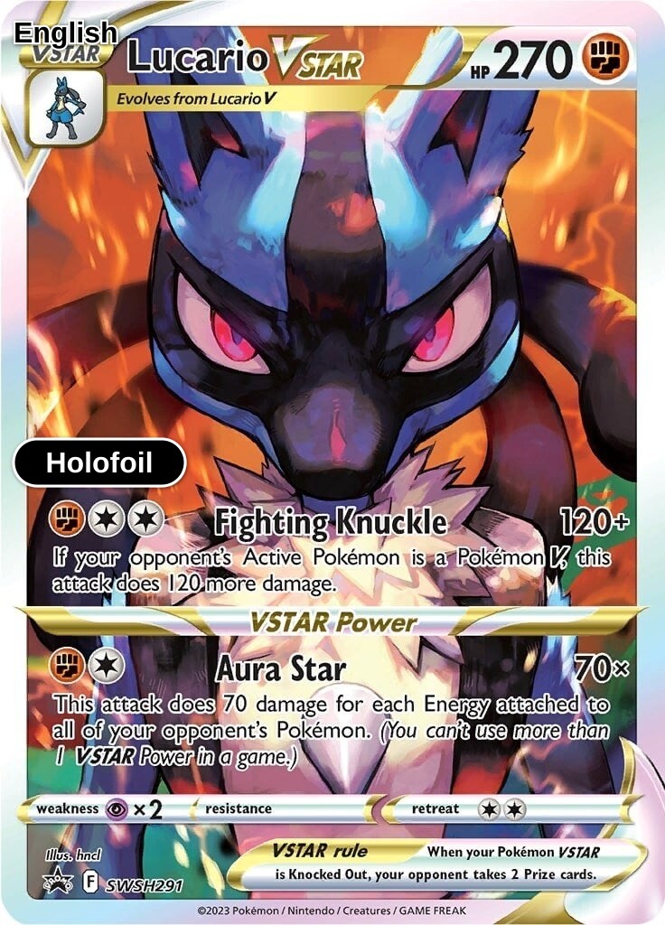 Lucario VSTAR - SWSH291