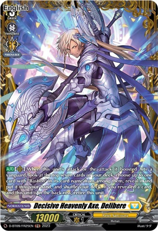 Decisive Heavenly Axe, Delibere (FR)
