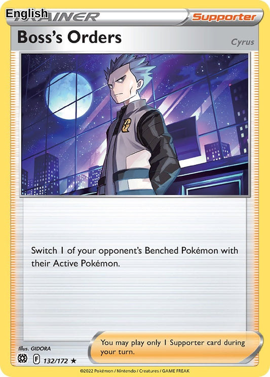 Boss's Orders (Cyrus) - 132/172 (Cosmos Holo)