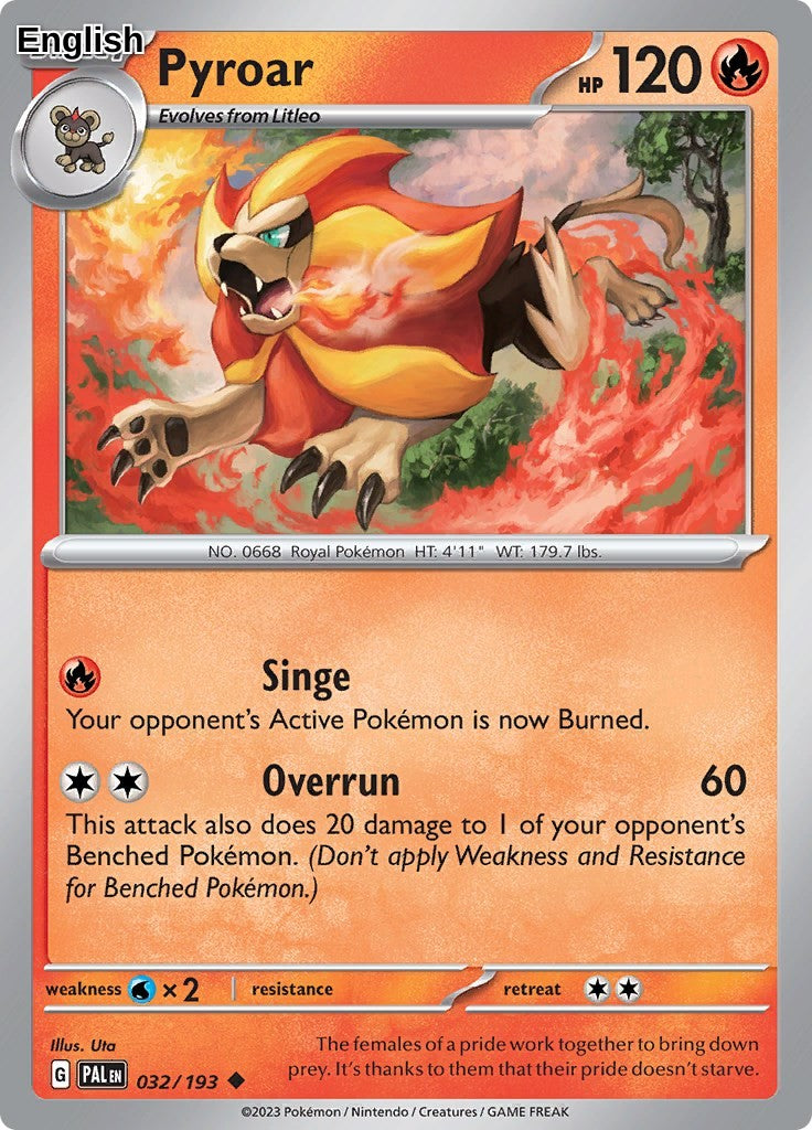 Pyroar - 032/193