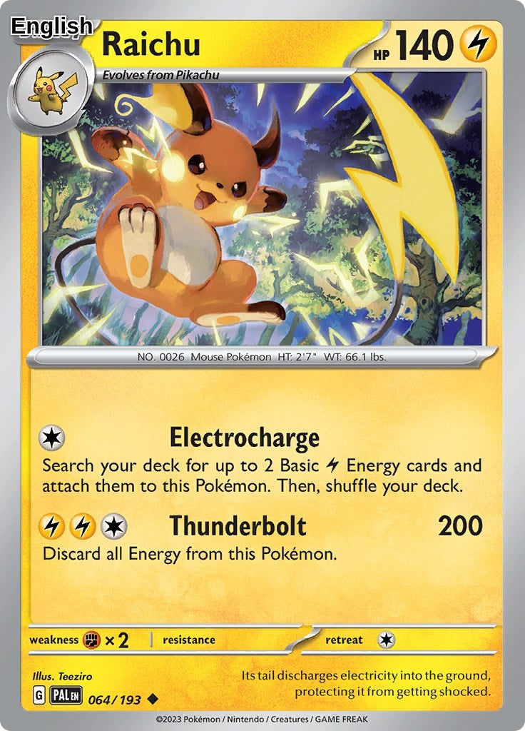 Raichu - 064/193