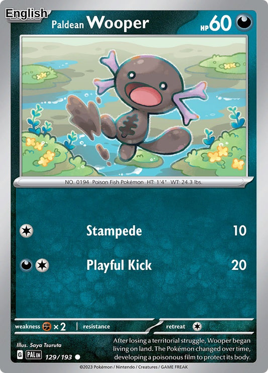 Paldean Wooper - 129/193