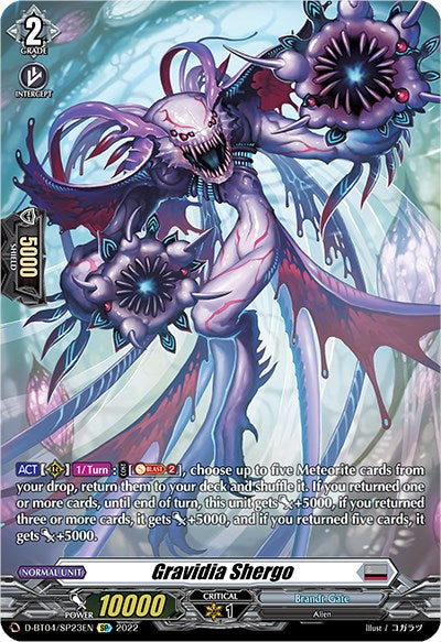 Gravidia Shergo (D-BT04/SP23EN) [Awakening of Chakrabarthi]