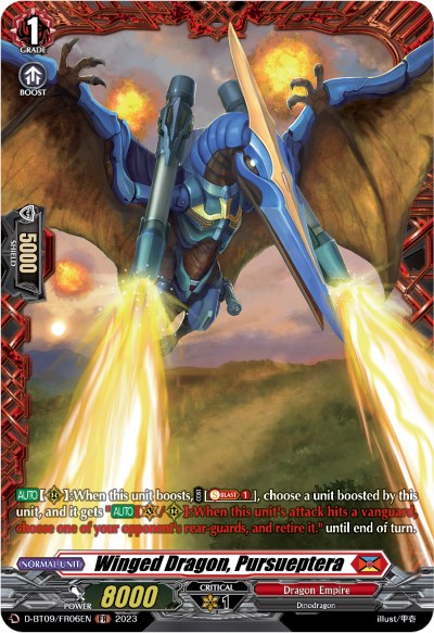 Winged Dragon, Pursueptera (D-BT09/FR06EN) [Dragontree Invasion]