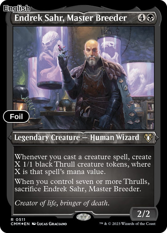 Endrek Sahr, Master Breeder (Foil Etched)