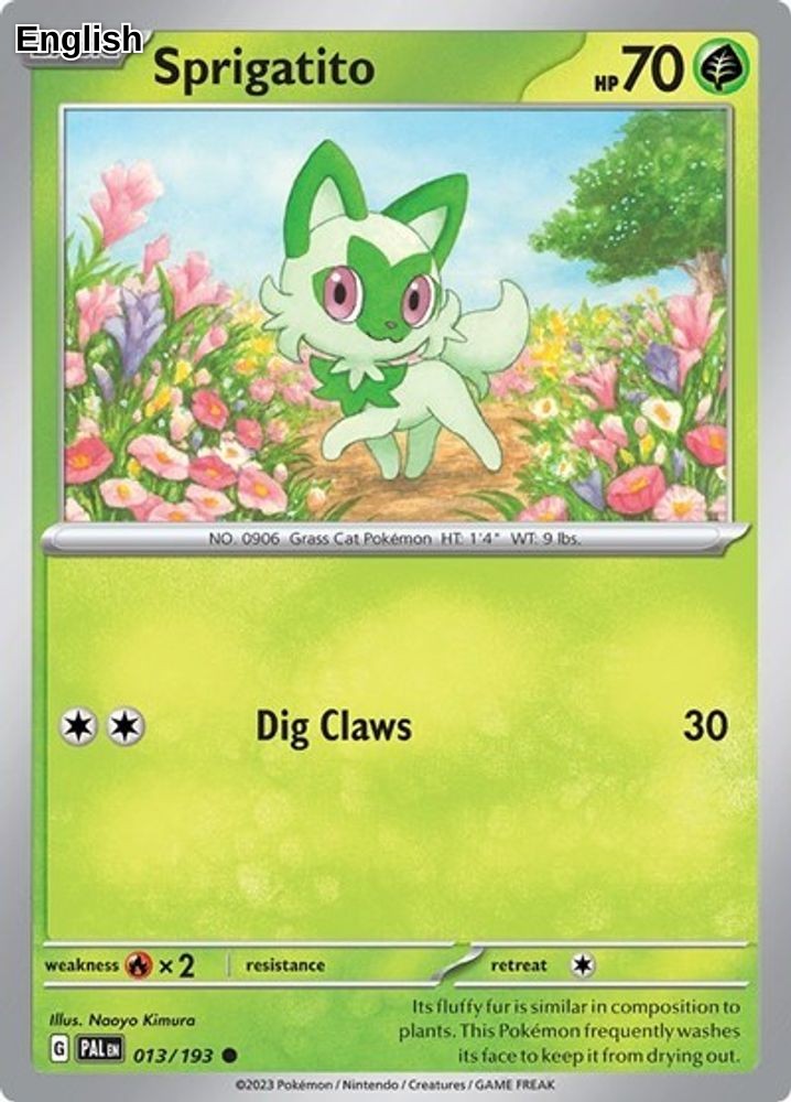Sprigatito - 013/193 (Summer 2023 Collector Chest)