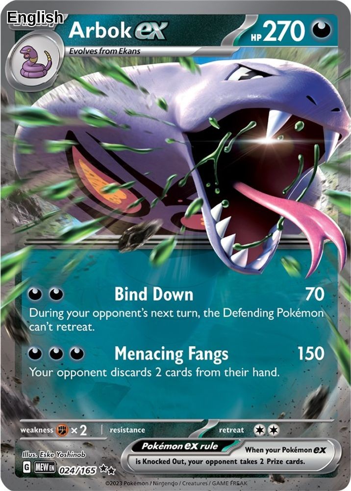 Arbok ex - 024/165