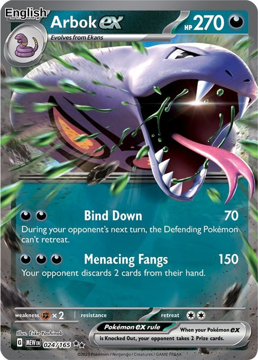 Arbok ex - 024/165