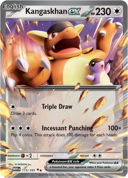 Kangaskhan ex - 115/165