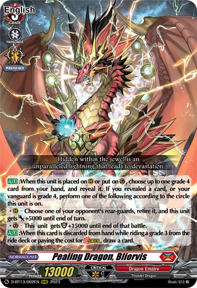Pealing Dragon, Bliorvis
