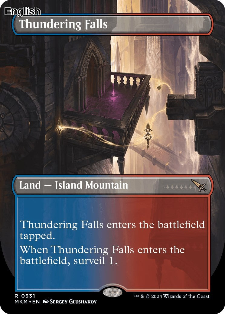 Thundering Falls (Borderless)