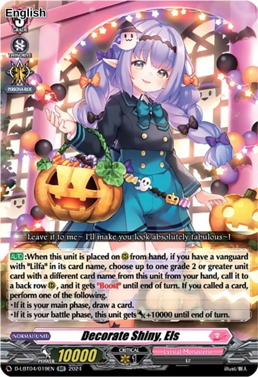 Decorate Shiny, Els