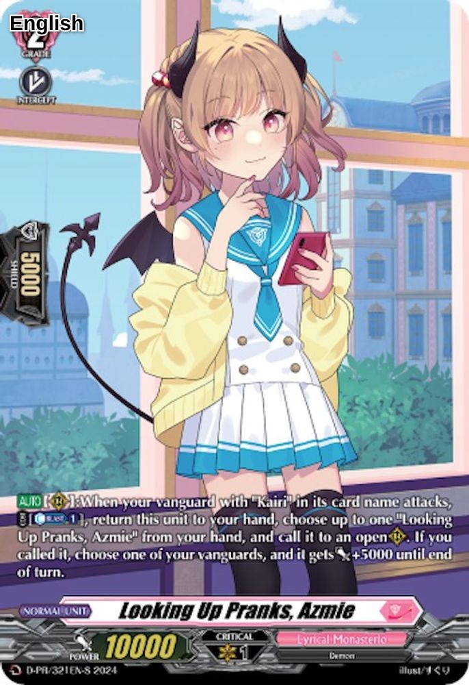Looking Up Pranks, Azmie (Foil)