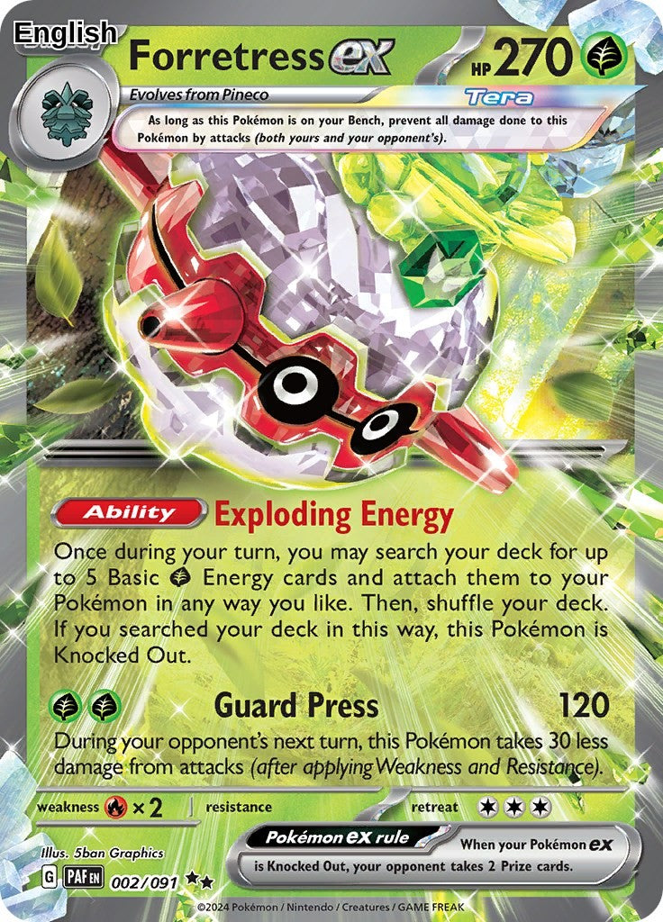 Forretress ex - 002/091