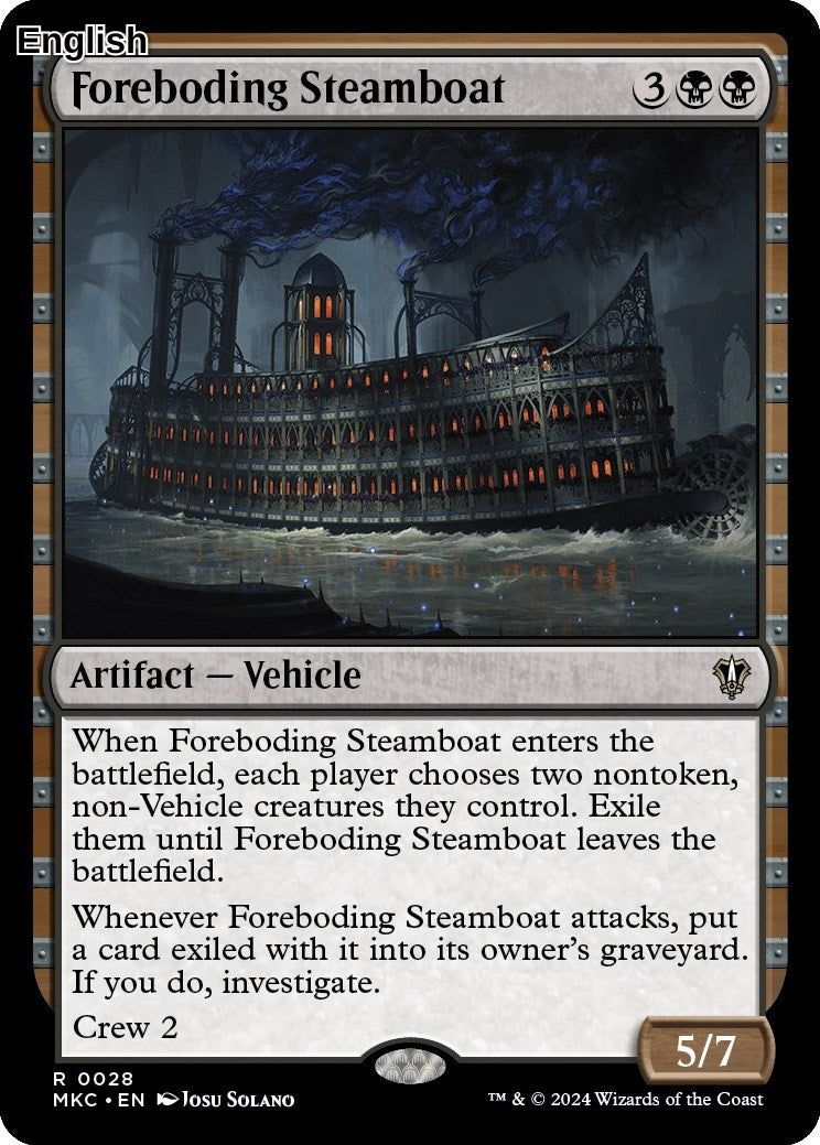 Foreboding Steamboat