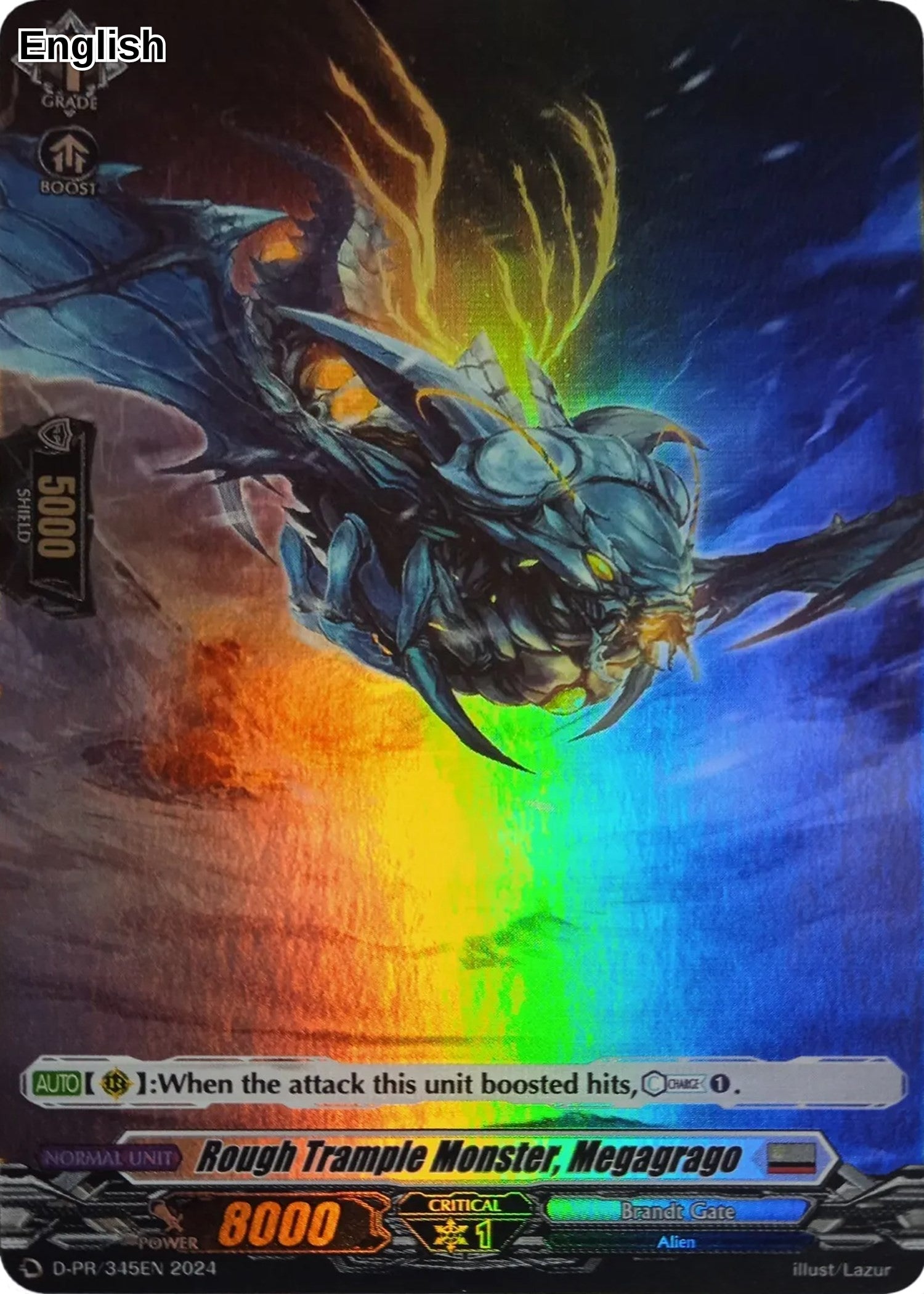 Rough Trample Monster, Megagrago (Foil)