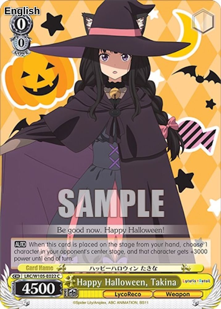 Happy Halloween, Takina