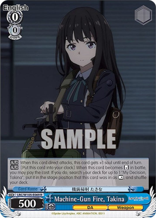 Machine-Gun Fire, Takina