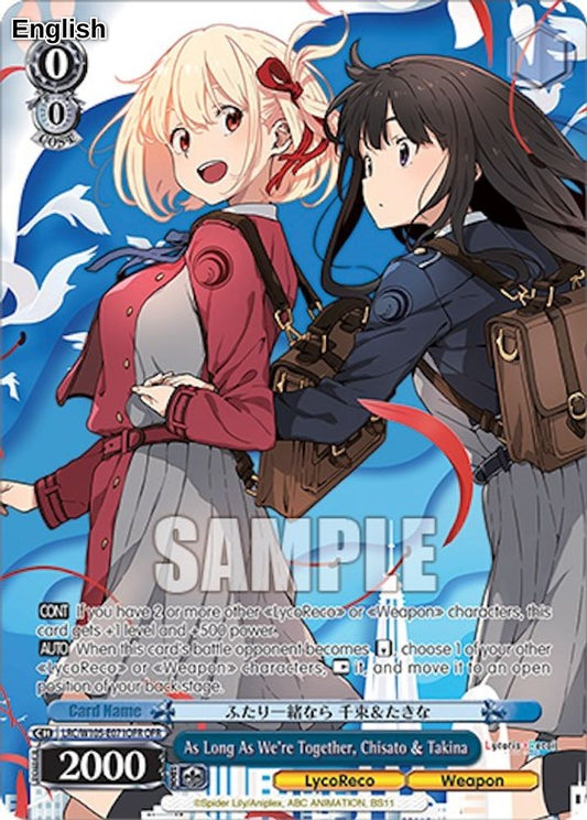 As Long As We're Together, Chisato & Takina (OFR)