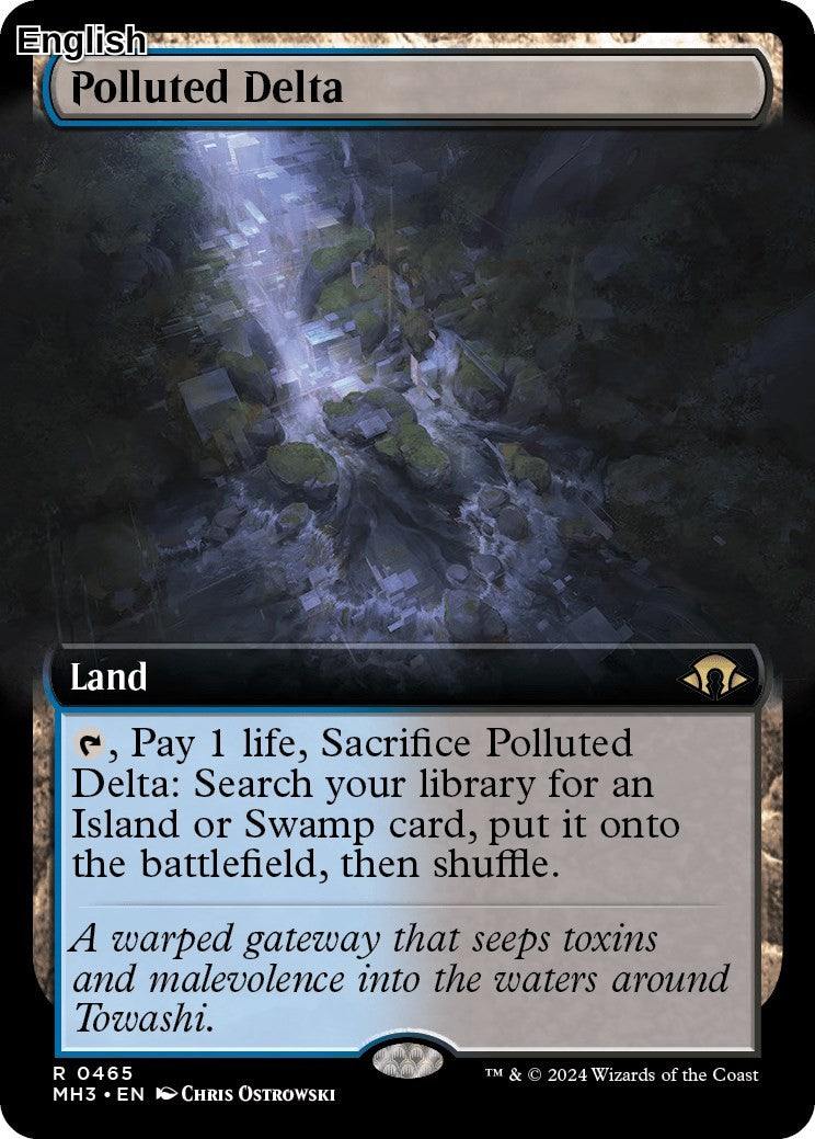 Polluted Delta (Extended Art) [MH3 - 465] Modern Horizons 3