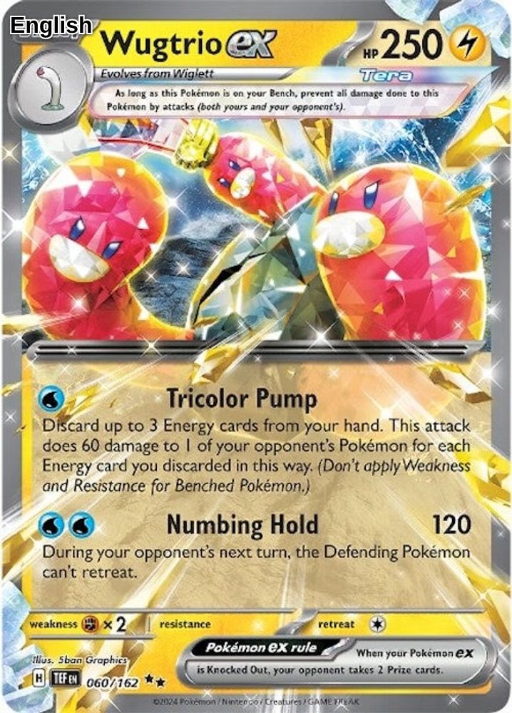 Wugtrio ex - 060/162