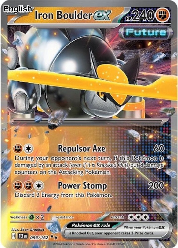 Iron Boulder ex - 099/162