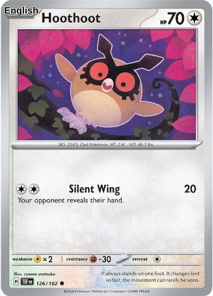 Hoothoot [TEF - 126/162] SV05: Temporal Forces