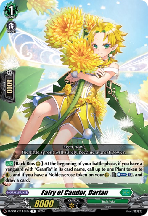 Fairy of Candor, Darian (D-SS12/118EN) [Triple Drive]